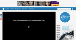 Desktop Screenshot of earthtv.com
